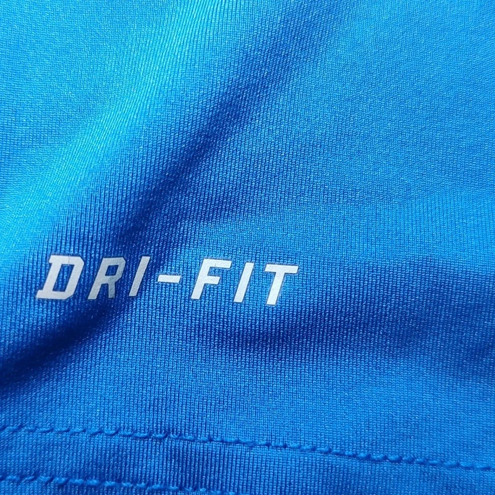 Nike Pro Combat Tank Top Kid M Blue Excellent Compression Dri-FIT Base Layer